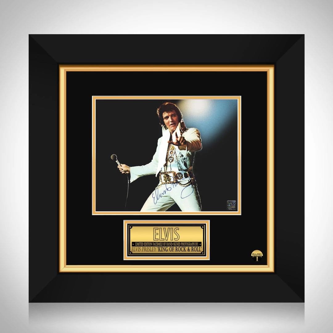 RARE-T Limited Edition Frames Elvis Presley Photo Limited Signature Edition Studio Licensed Custom Frame 1 RARE-T Limited Edition Frames Elvis Presley Photo Limited Signature Edition Studio Licensed Custom Frame