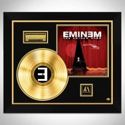 RARE-T Eminem The Eminem Show Gold LP Limited Signature Edition Studio Licensed Custom Frame Limited Edition Frames
