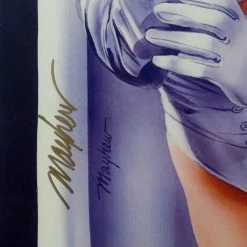 VAULT COLLECTIBLES Emma Frost- Hand-Signed Artwork Print By Artist Mike Mayhew Custom Frame