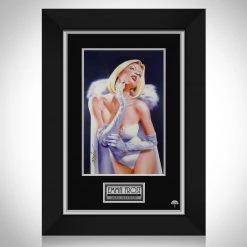VAULT COLLECTIBLES Emma Frost- Hand-Signed Artwork Print By Artist Mike Mayhew Custom Frame