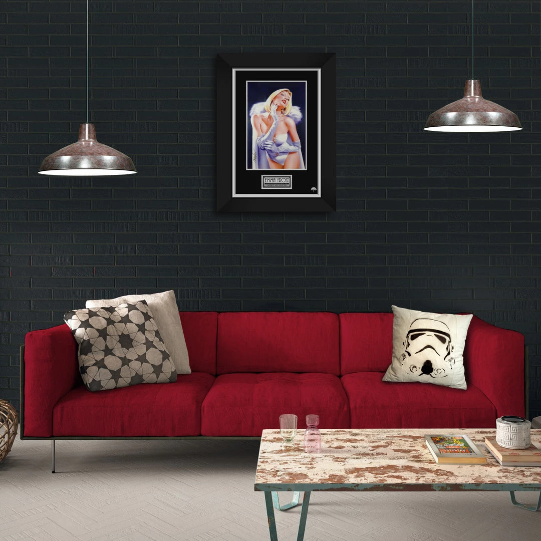 VAULT COLLECTIBLES Emma Frost- Hand-Signed Artwork Print By Artist Mike Mayhew Custom Frame 4 VAULT COLLECTIBLES Emma Frost- Hand-Signed Artwork Print By Artist Mike Mayhew Custom Frame