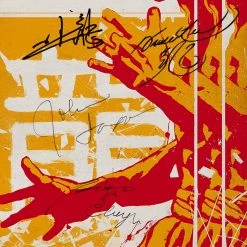 RARE-T Enter The Dragon Transcript Limited Signature Edition Studio Licensed Custom Frame