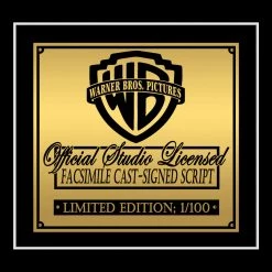 RARE-T Enter The Dragon Transcript Limited Signature Edition Studio Licensed Custom Frame