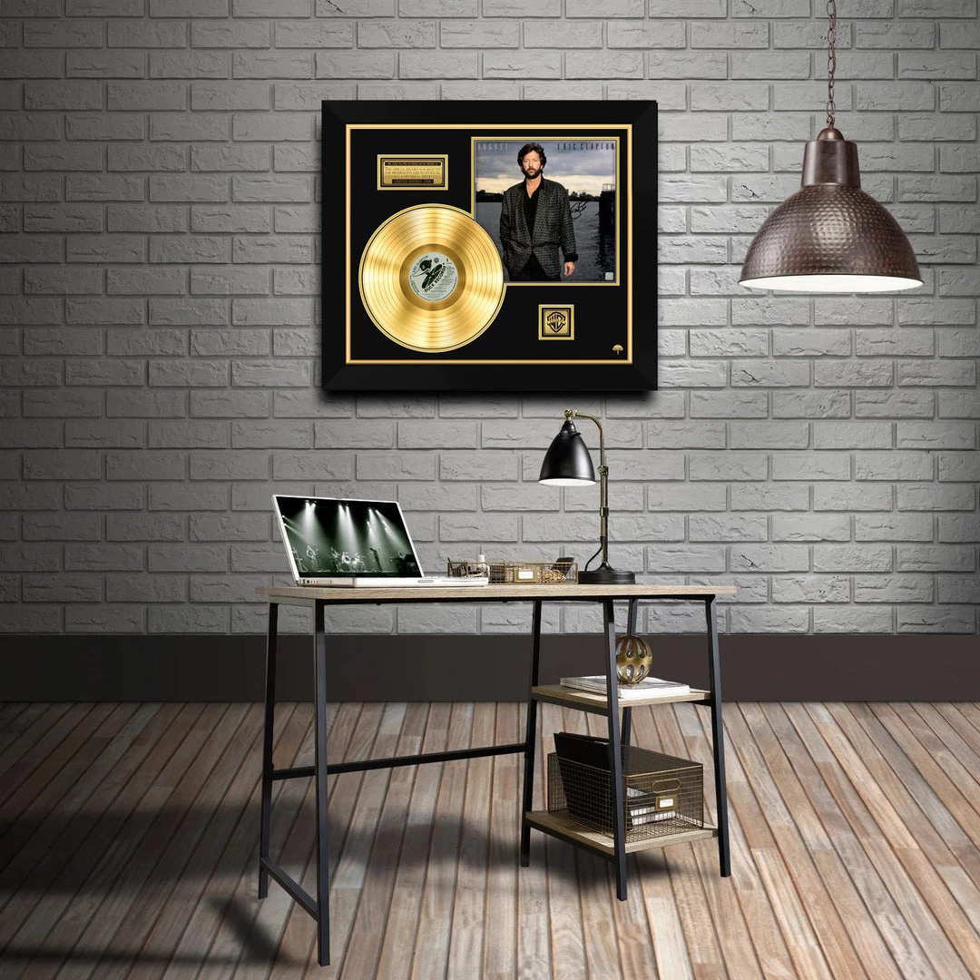 Rare-T Eric Clapton August Gold LP Limited Signature Edition Studio Licensed Custom Frame Limited Edition Frames 6 Rare-T Eric Clapton August Gold LP Limited Signature Edition Studio Licensed Custom Frame Limited Edition Frames
