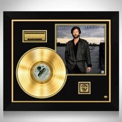 Rare-T Eric Clapton August Gold LP Limited Signature Edition Studio Licensed Custom Frame Limited Edition Frames