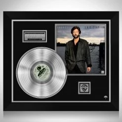 Rare-T Eric Clapton August Limited Signature Edition Studio Licensed Platinum LP Custom Frame
