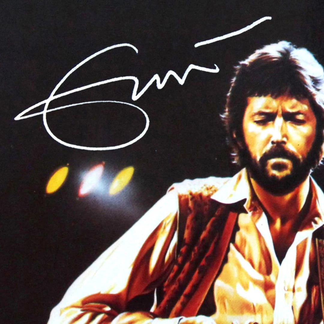 RARE-T Eric Clapton Live In The Seventies Platinum LP Limited Signature Edition Studio Licensed Custom Frame 2 RARE-T Eric Clapton Live In The Seventies Platinum LP Limited Signature Edition Studio Licensed Custom Frame