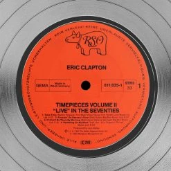 RARE-T Eric Clapton Live In The Seventies Platinum LP Limited Signature Edition Studio Licensed Custom Frame 13 RARE-T Eric Clapton Live In The Seventies Platinum LP Limited Signature Edition Studio Licensed Custom Frame