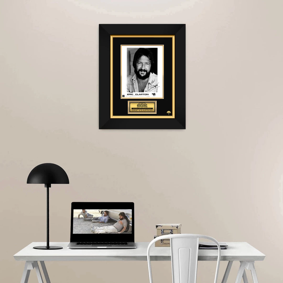 RARE-T Eric Clapton Legend Photo Limited Signature Edition Studio Licensed Custom Frame Limited Edition Frames 3 RARE-T Eric Clapton Legend Photo Limited Signature Edition Studio Licensed Custom Frame Limited Edition Frames