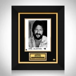 RARE-T Eric Clapton Legend Photo Limited Signature Edition Studio Licensed Custom Frame Limited Edition Frames
