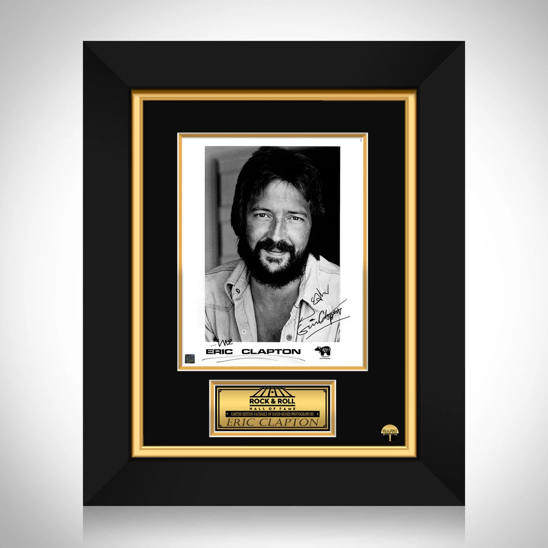 RARE-T Eric Clapton Legend Photo Limited Signature Edition Studio Licensed Custom Frame Limited Edition Frames 1 RARE-T Eric Clapton Legend Photo Limited Signature Edition Studio Licensed Custom Frame Limited Edition Frames