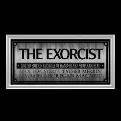 RARE-T The Exorcist - Blair & Max Von Sydow Limited Signature Edition Licensed Movie Photo Custom Frame Limited Edition Frames
