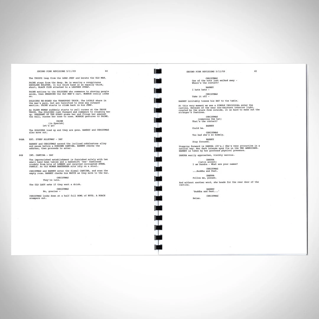 PPC NEW The Expendables - Beckett Certified Hand-Signed Script By Randy Couture Custom Frame 6 PPC NEW The Expendables - Beckett Certified Hand-Signed Script By Randy Couture Custom Frame