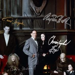 RARE-T Addams Family Photo Limited Signature Edition Studio Licensed Custom Frame 12 RARE-T Addams Family Photo Limited Signature Edition Studio Licensed Custom Frame