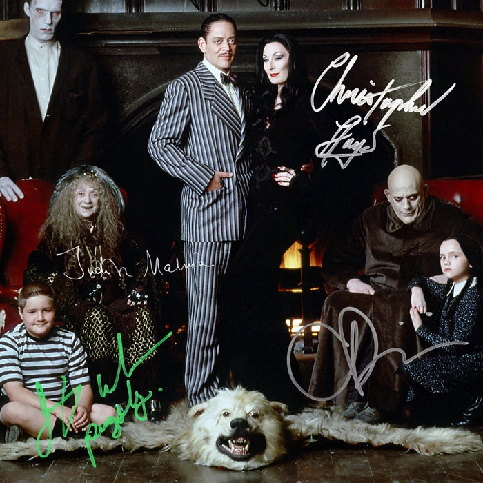 RARE-T Addams Family Photo Limited Signature Edition Studio Licensed Custom Frame 4 RARE-T Addams Family Photo Limited Signature Edition Studio Licensed Custom Frame