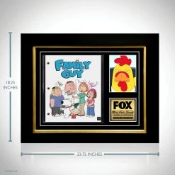 G.R.O. Limited Edition Frames Family Guy- Limited Signature Edition Studio Licensed Script Custom Frame