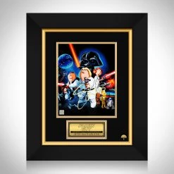 RARE-T Family Guy Star Wars Photo Seth MacFarlane Limited Signature Edition Studio Licensed Custom Frame Limited Edition Frames