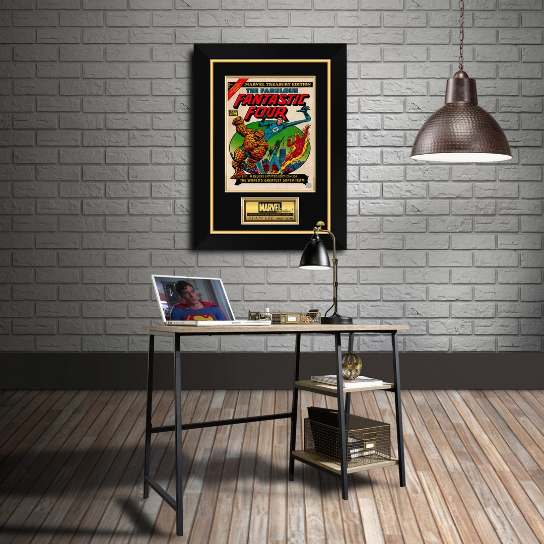 APW Signed Memorabilia The Fabulous Fantastic Four Vol 1 #2 Dec(1974) Hand-Signed XL Vintage Comic Book By Stan Lee Frame 5 APW Signed Memorabilia The Fabulous Fantastic Four Vol 1 #2 Dec(1974) Hand-Signed XL Vintage Comic Book By Stan Lee Frame