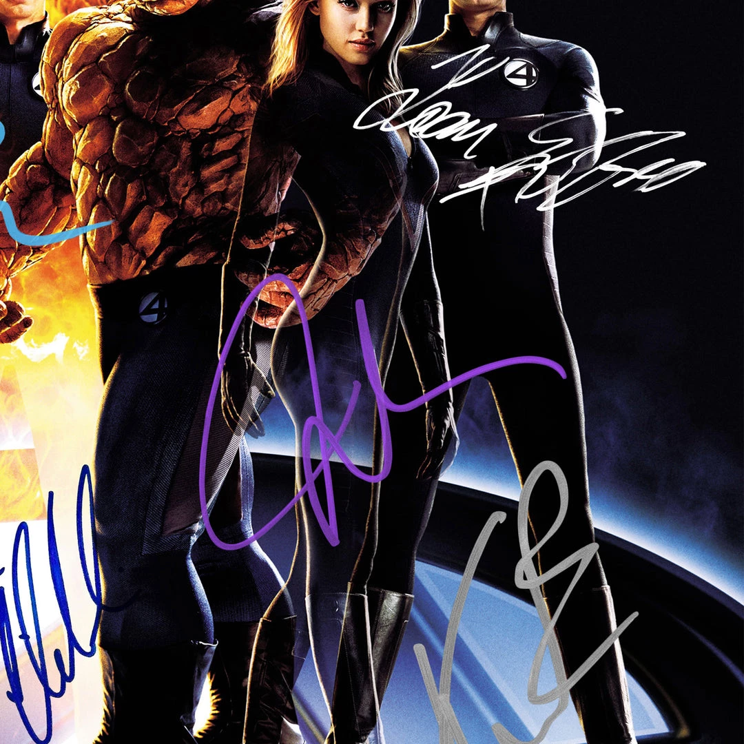 RARE-T Limited Edition Frames Fantastic Four Limited Signature Edition Studio Licensed Movie Mini Poster Custom Frame 7 RARE-T Limited Edition Frames Fantastic Four Limited Signature Edition Studio Licensed Movie Mini Poster Custom Frame