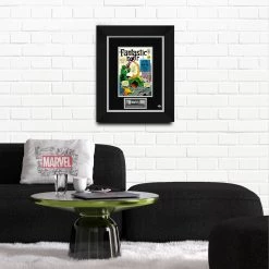 RARE-T Fantastic Four #1 - Stan Lee Limited Signature Edition Licensed Comic Book Cover Art Custom Frame Limited Edition Frames