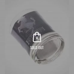 Bullet Handmade 'Ferrari' Etched Rock Glass