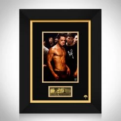 RARE-T Fight Club Brad Pitt Photo Limited Signature Edition Studio Licensed Custom Frame