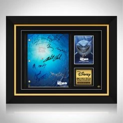 RARE-T Finding Nemo Script Limited Signature Edition Studio Licensed Custom Frame Limited Edition Frames