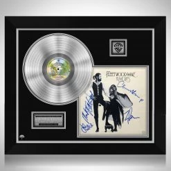 RARE-T Limited Edition Frames Fleetwood Mac Rumours Platinum LP Limited Signature Edition Studio Licensed Custom Frame
