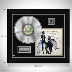 RARE-T Limited Edition Frames Fleetwood Mac Rumours Platinum LP Limited Signature Edition Studio Licensed Custom Frame