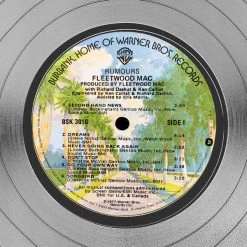 RARE-T Limited Edition Frames Fleetwood Mac Rumours Platinum LP Limited Signature Edition Studio Licensed Custom Frame