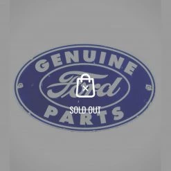 RARE-T Ford-Genuine Parts Original Vintage Dealership Sign