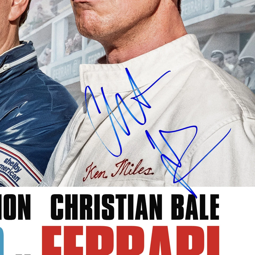 RARE-T Ford V Ferrari Photo Limited Signature Edition Studio Licensed Custom Frame Limited Edition Frames 2 RARE-T Ford V Ferrari Photo Limited Signature Edition Studio Licensed Custom Frame Limited Edition Frames