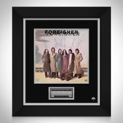 RARE-T Foreigner - Self Titled Limited Signature Edition Studio Licensed LP Cover Custom Frame Limited Edition Frames