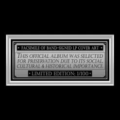 RARE-T Foreigner - Self Titled Limited Signature Edition Studio Licensed LP Cover Custom Frame Limited Edition Frames