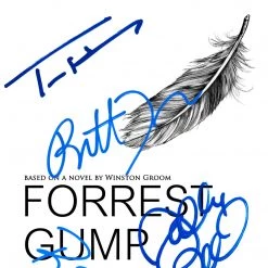 RARE-T Forrest Gump Script Limited Signature Edition Studio Licensed Custom Frame