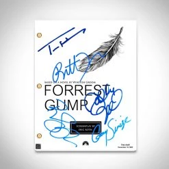 RARE-T Forrest Gump Script Limited Signature Edition Studio Licensed Custom Frame