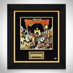 RARE-T Frank Zappa 200 Motels Limited Signature Edition Studio Licensed LP Cover Custom Frame