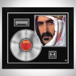 Rare-T Limited Edition Frames Frank Zappa Sheik Yerbouti Limited Signature Edition Studio Licensed Platinum LP Custom Frame