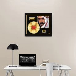 Rare-T Frank Zappa Sheik Yerbouti Gold LP Limited Signature Edition Studio Licensed Custom Frame 16 Rare-T Frank Zappa Sheik Yerbouti Gold LP Limited Signature Edition Studio Licensed Custom Frame