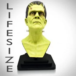 Les Envahisseurs Frankenstein Vintage Bust Head Prop