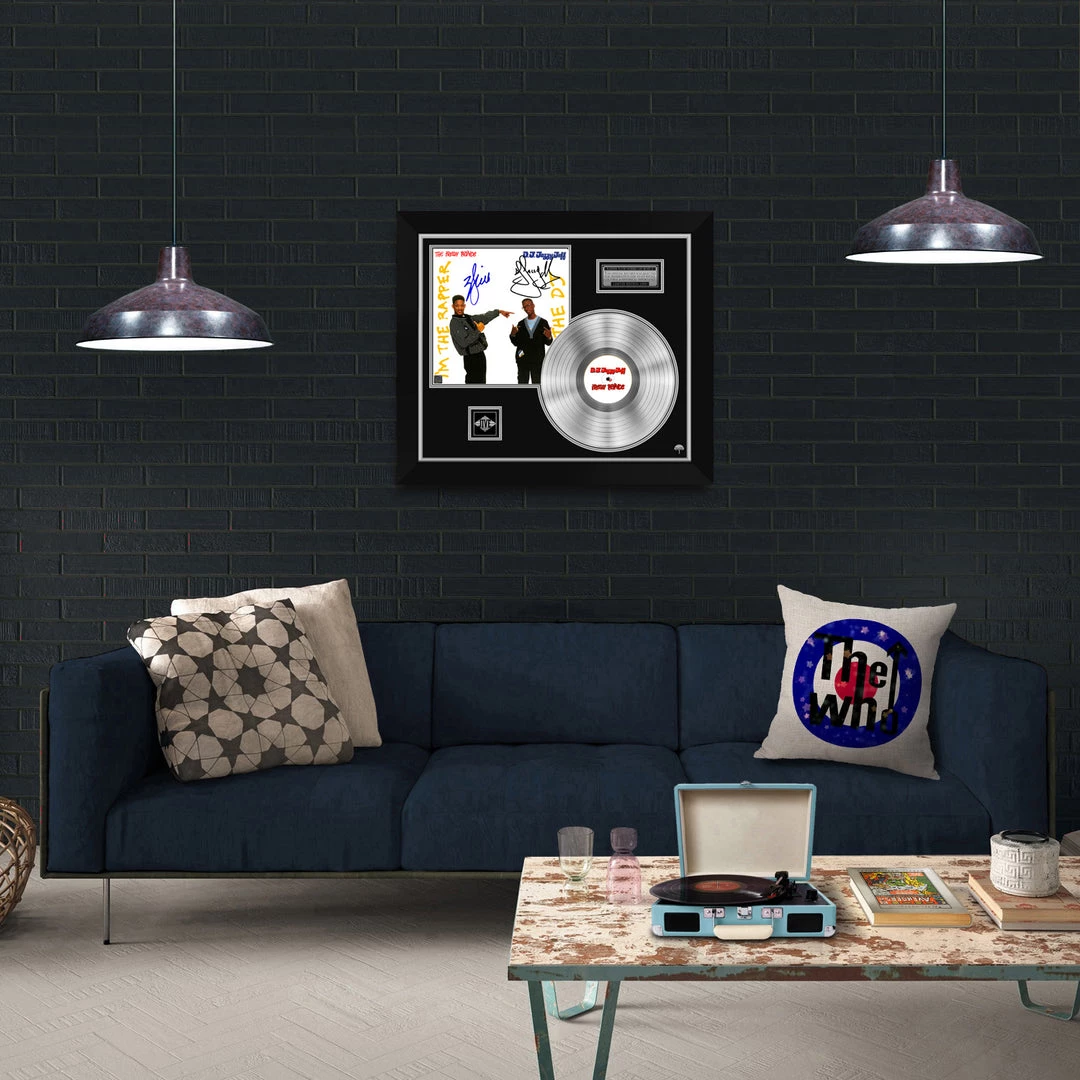 RARE-T DJ Jazzy Jeff & The Fresh Prince - I'm The Rapper He's The DJ Platinum LP Limited Signature Edition Studio Licensed Custom Frame Limited Edition Frames 3 RARE-T DJ Jazzy Jeff & The Fresh Prince - I'm The Rapper He's The DJ Platinum LP Limited Signature Edition Studio Licensed Custom Frame Limited Edition Frames