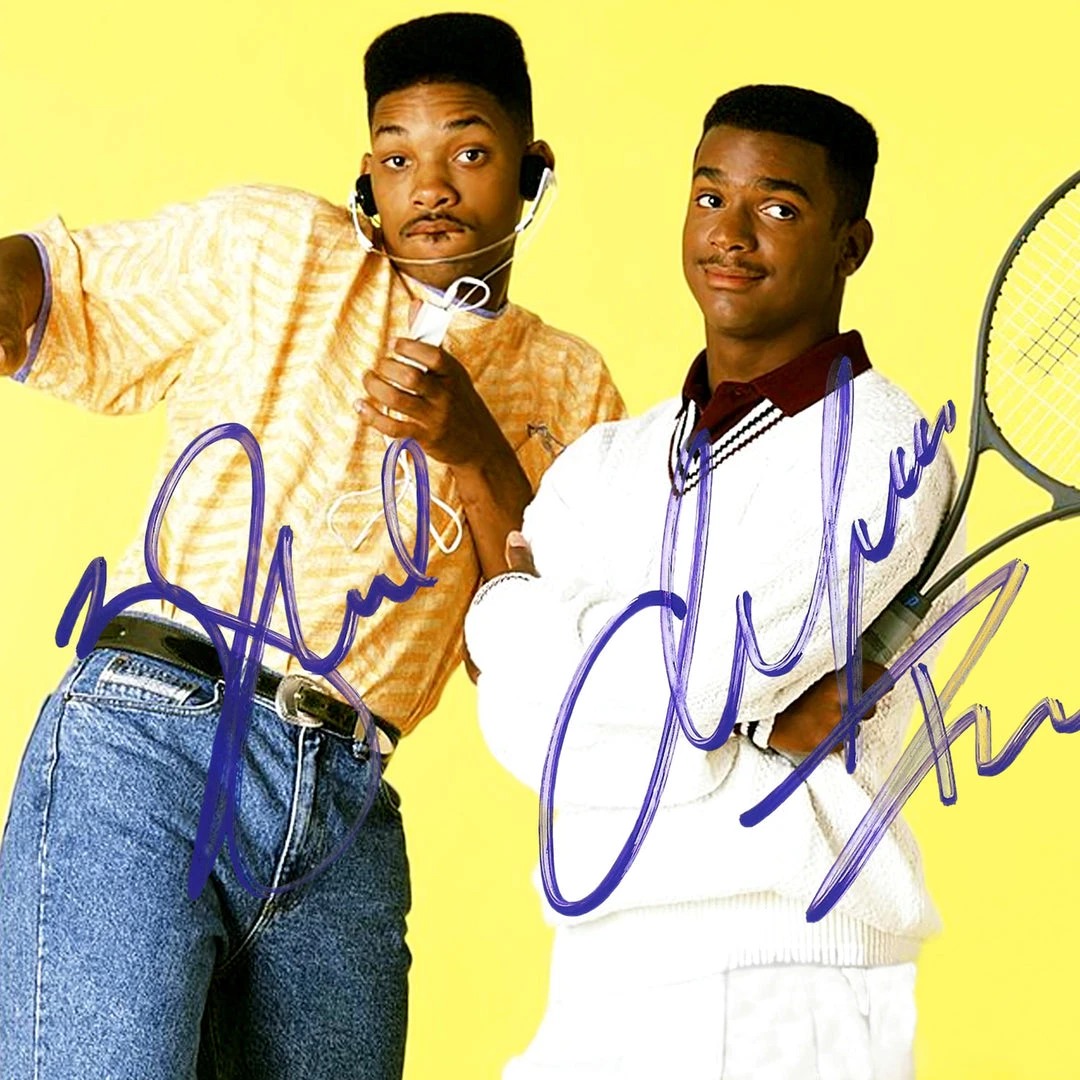 RARE-T Fresh Prince Of Bel Air Will & Carlton Photo Limited Signature Edition Studio Licensed Custom Frame Limited Edition Frames 4 RARE-T Fresh Prince Of Bel Air Will & Carlton Photo Limited Signature Edition Studio Licensed Custom Frame Limited Edition Frames