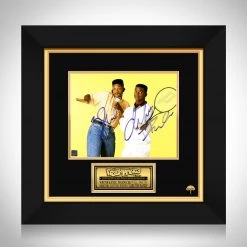 RARE-T Fresh Prince Of Bel Air Will & Carlton Photo Limited Signature Edition Studio Licensed Custom Frame Limited Edition Frames