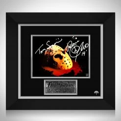 RARE-T Limited Edition Frames Friday The 13th The Final Chapter Limited Signature Edition Studio Licensed Photo Custom Frame