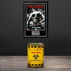 Grendel Furniture & Lighting Biohazard Waste Drum Original Custom Mini-Fridge 8 Grendel Furniture & Lighting Biohazard Waste Drum Original Custom Mini-Fridge