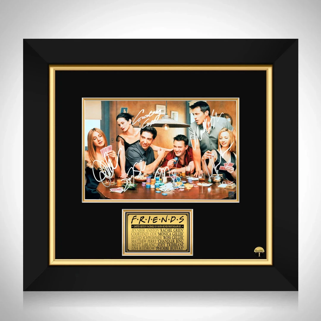 RARE-T Friends Cast Photo Limited Signature Edition Studio Licensed Custom Frame Limited Edition Frames 8 RARE-T Friends Cast Photo Limited Signature Edition Studio Licensed Custom Frame Limited Edition Frames