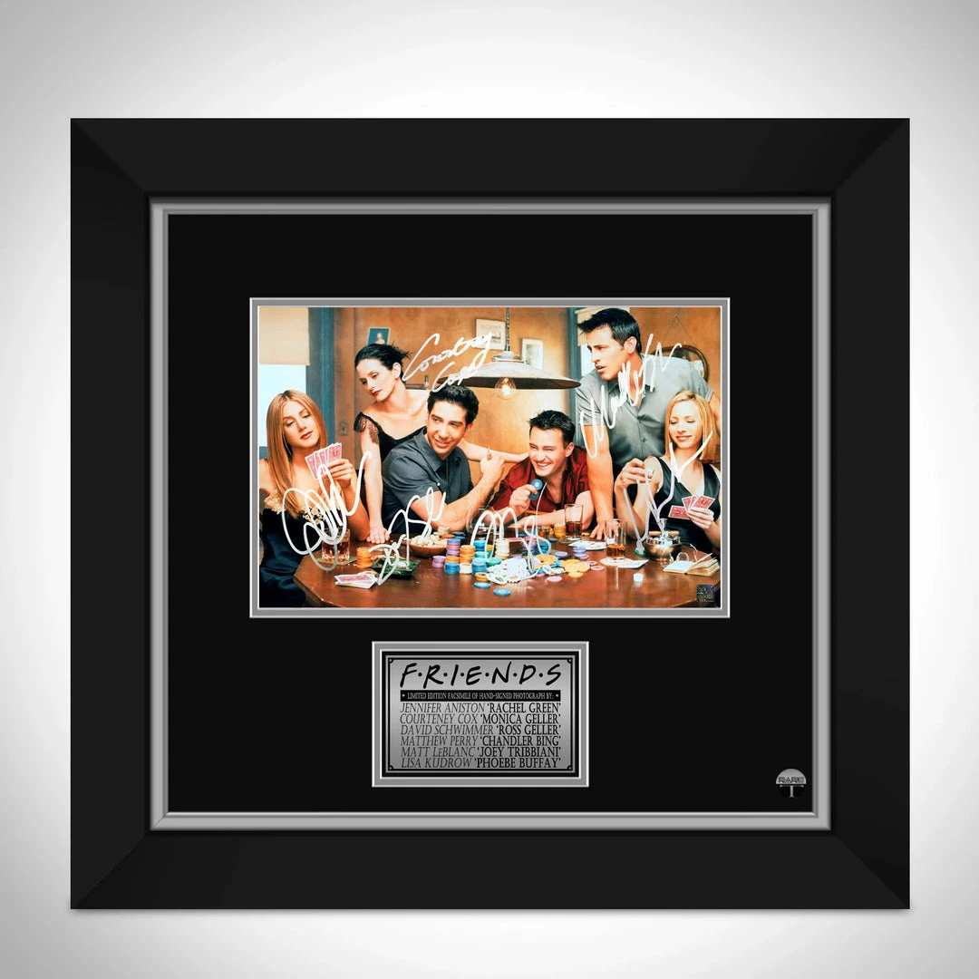 RARE-T Friends Cast Photo Limited Signature Edition Studio Licensed Custom Frame Limited Edition Frames 1 RARE-T Friends Cast Photo Limited Signature Edition Studio Licensed Custom Frame Limited Edition Frames