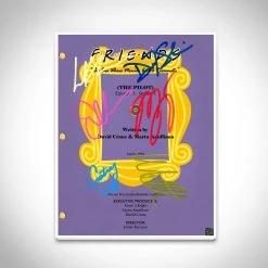 RARE-T Friends TV Show Purple Script Limited Signature Edition Studio Licensed Custom Frame Limited Edition Frames