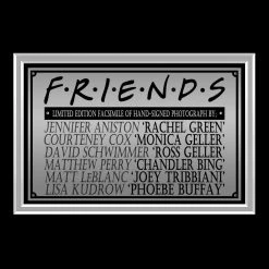 RARE-T Friends Cast Photo Limited Signature Edition Studio Licensed Custom Frame Limited Edition Frames 12 RARE-T Friends Cast Photo Limited Signature Edition Studio Licensed Custom Frame Limited Edition Frames