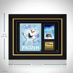 RARE-T Frozen Script Limited Signature Edition Studio Licensed Custom Frame Limited Edition Frames 13 RARE-T Frozen Script Limited Signature Edition Studio Licensed Custom Frame Limited Edition Frames